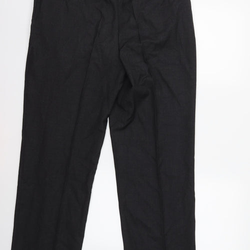 Preworn Mens Black   Trousers  Size 38 in L31 in