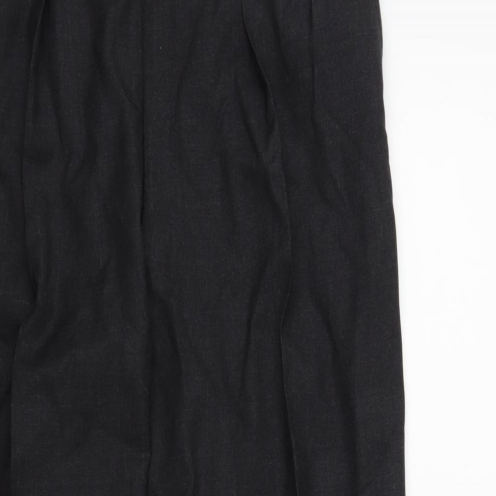 Preworn Mens Black   Trousers  Size 38 in L31 in