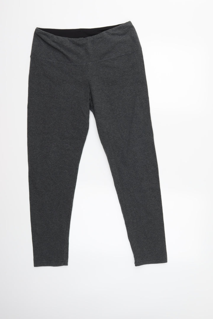 Preworn Womens Grey Carrot Leggings Size 32 in L26 in
