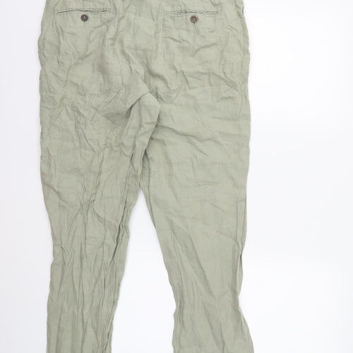 Preworn Womens Green   Trousers  Size 34 in L27 in