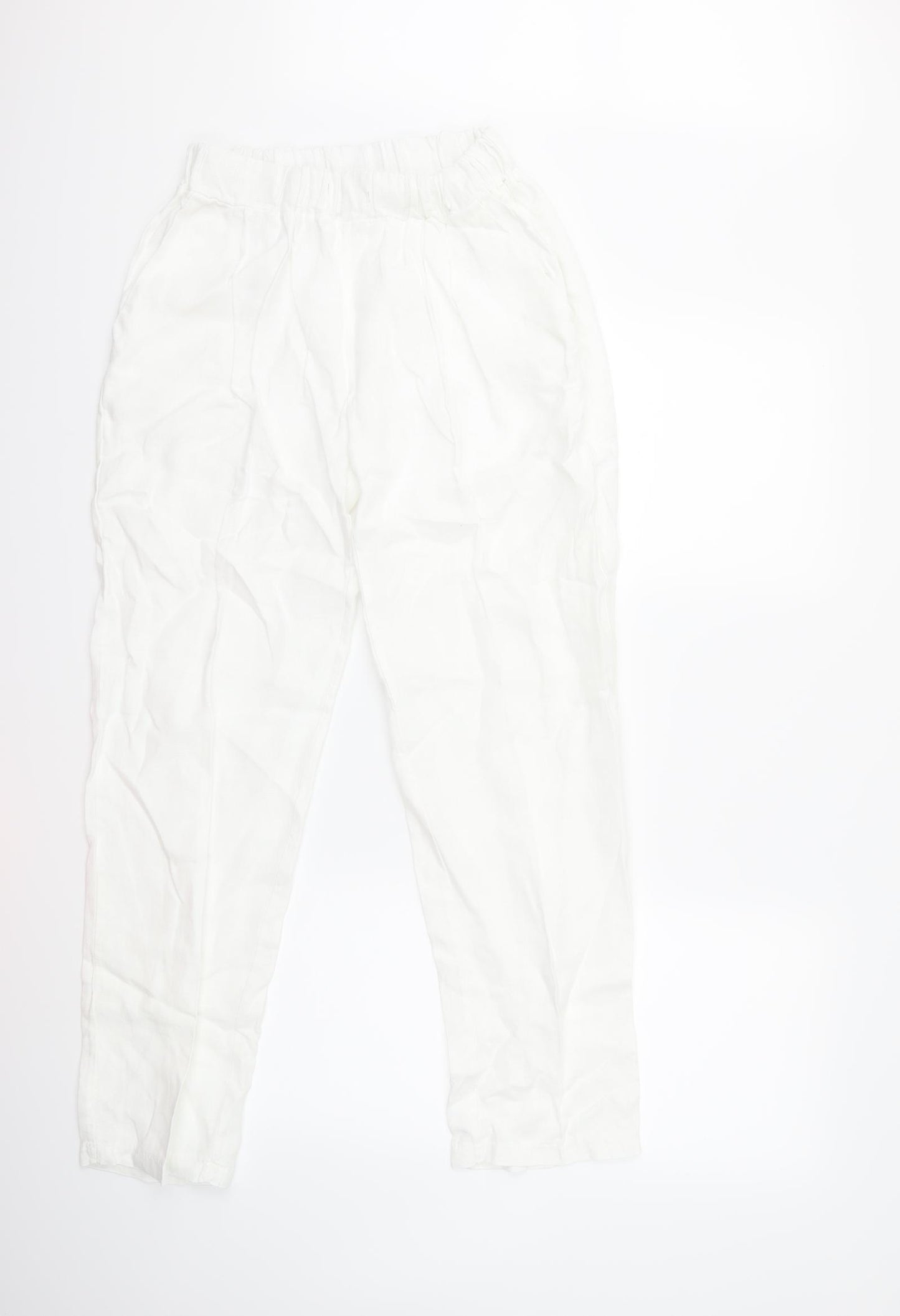 lulella Womens White   Trousers  Size 30 in L29 in