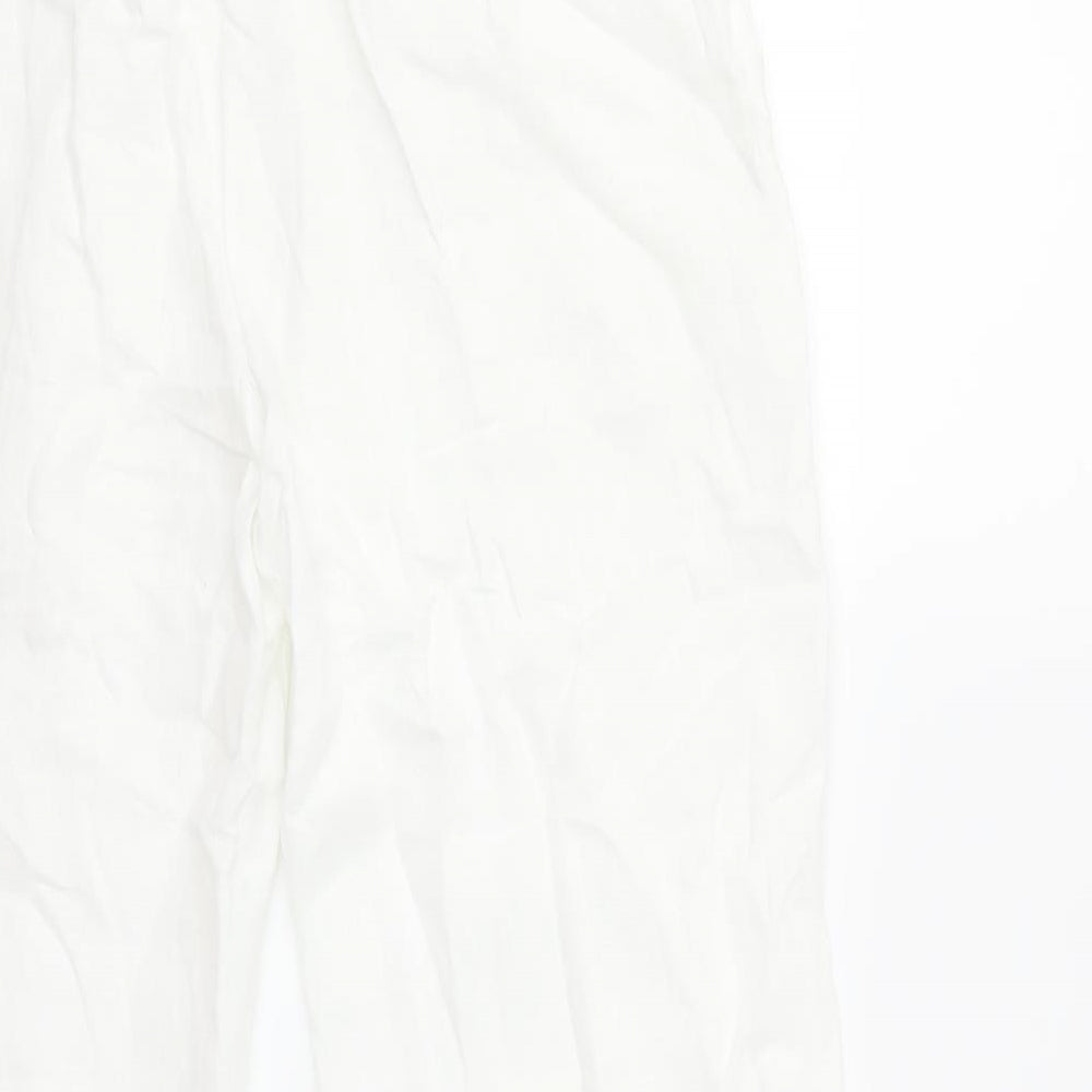 lulella Womens White   Trousers  Size 30 in L29 in