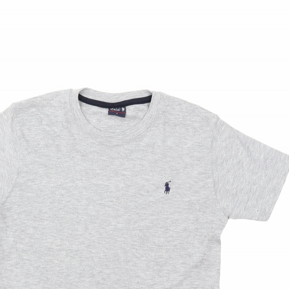 Ralph Lauren Mens Grey    T-Shirt Size S
