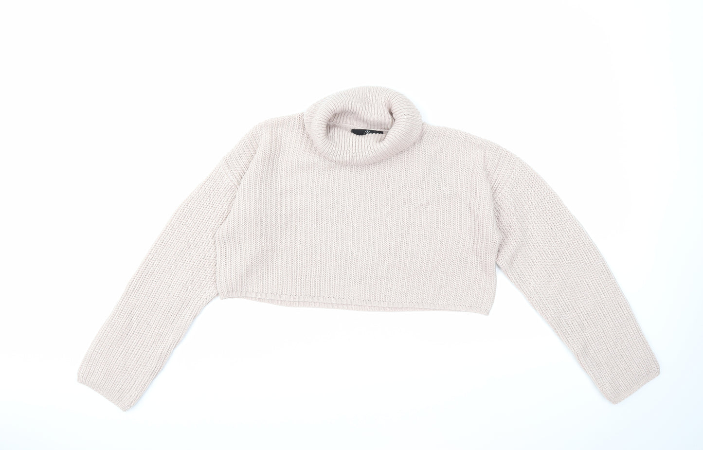 Missguided Womens Pink  Knit Pullover Jumper Size S
