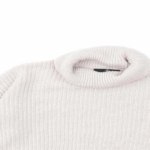 Missguided Womens Pink  Knit Pullover Jumper Size S