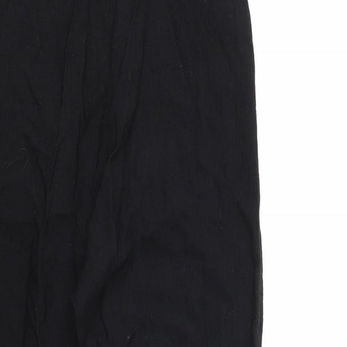 Topshop Womens Black   Trousers  Size 10 L24 in