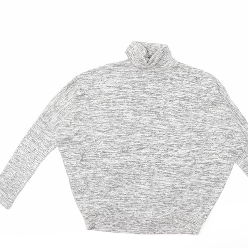 yesorno Womens Grey  Knit Pullover Jumper Size M
