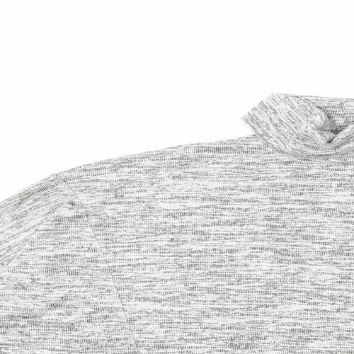 yesorno Womens Grey  Knit Pullover Jumper Size M