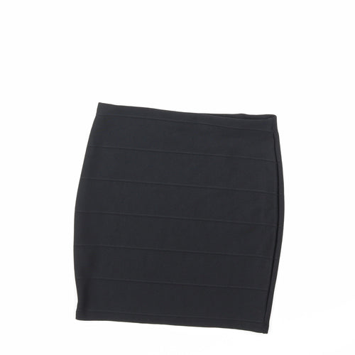Missguided Womens Black   Mini Skirt Size 10