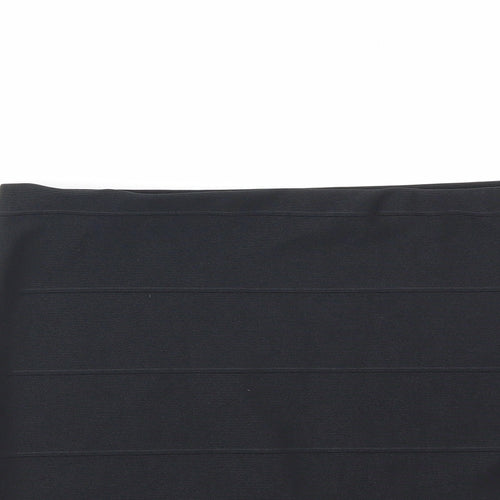 Missguided Womens Black   Mini Skirt Size 10