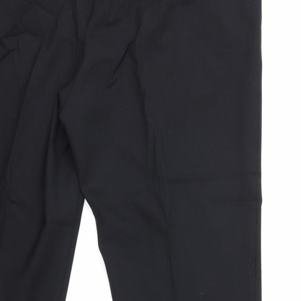 Marks and Spencer Womens Black   Trousers  Size 18 L27 in