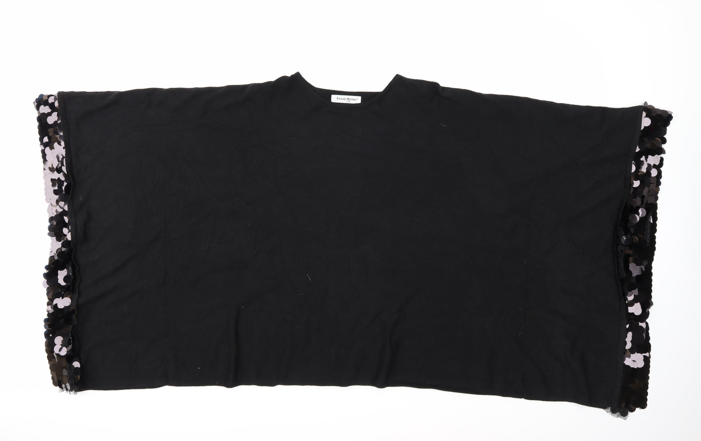 Beauty Women Womens Black   Pullover Jumper Size M