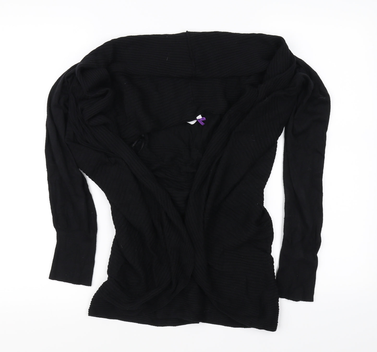 BHS Womens Black   Cardigan Jumper Size 12