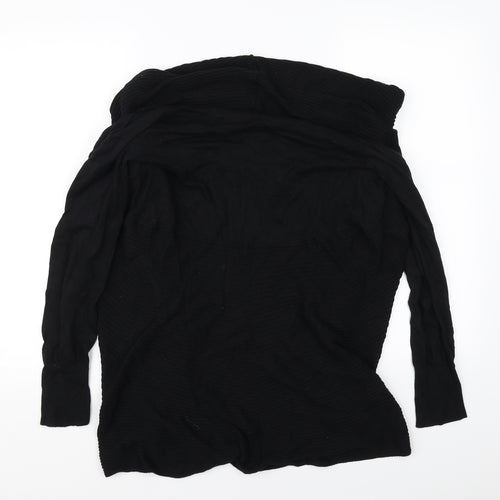 BHS Womens Black   Cardigan Jumper Size 12