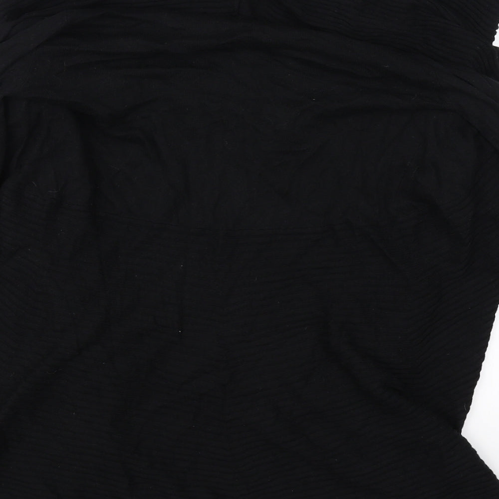 BHS Womens Black   Cardigan Jumper Size 12