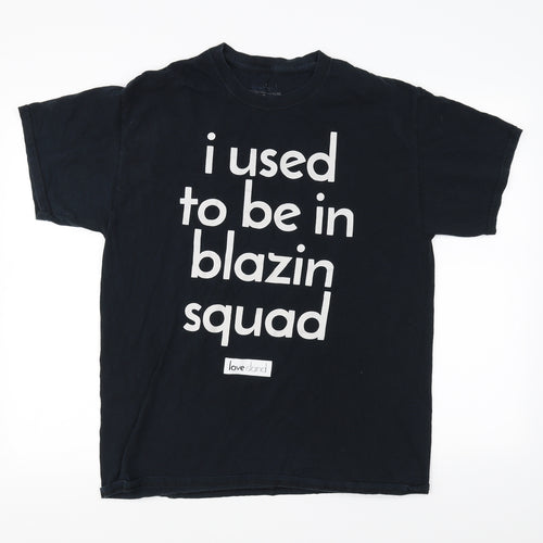 Love Island  Mens Black    T-Shirt Size M