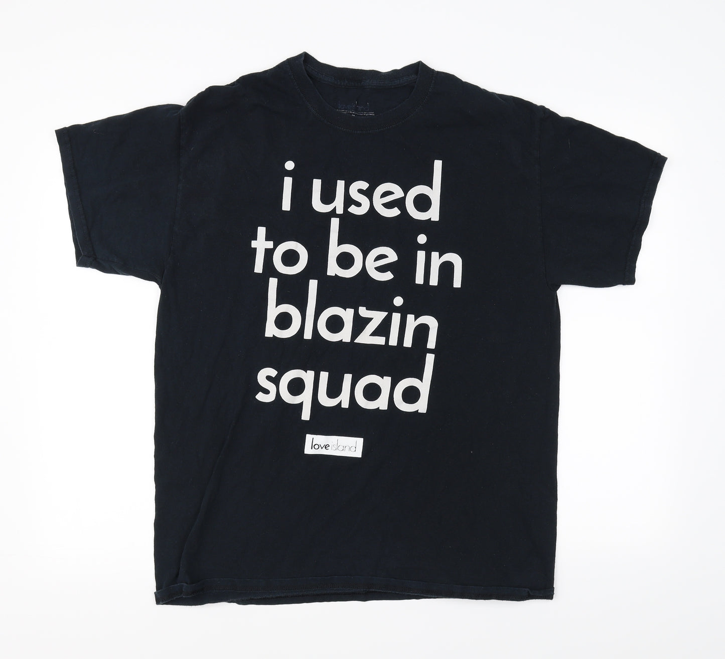 Love Island  Mens Black    T-Shirt Size M