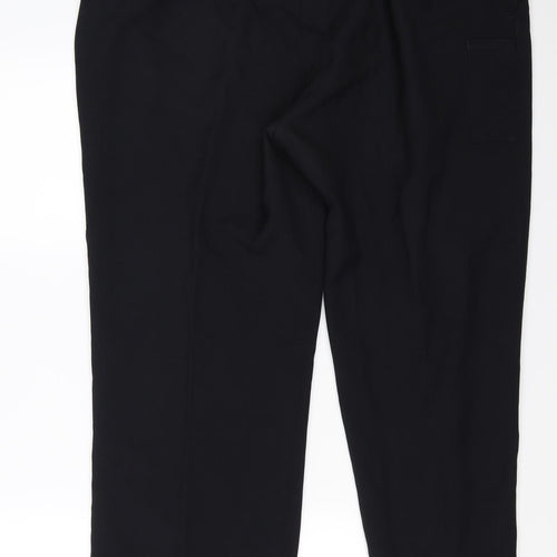 Dimensions Mens Black   Trousers  Size 38 in L28 in