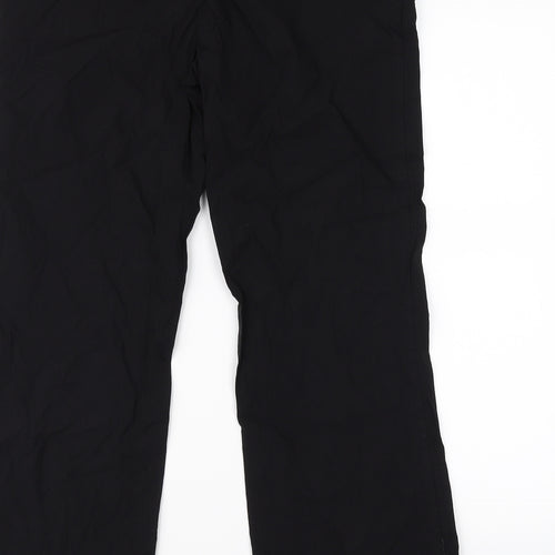 New Look Womens Black   Trousers  Size 12 L26 in