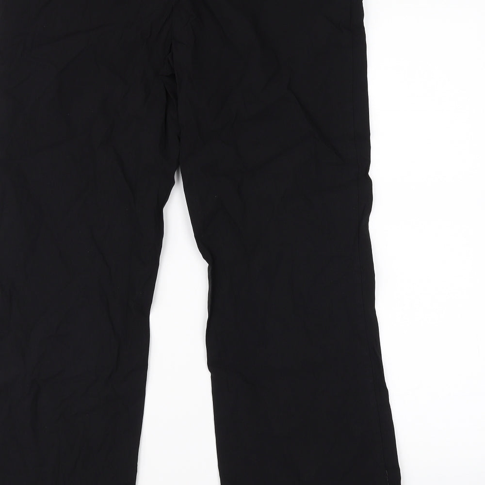New Look Womens Black   Trousers  Size 12 L26 in