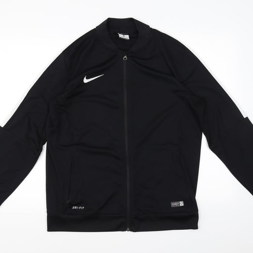 Nike  Mens Black   Full Zip Jumper Size L