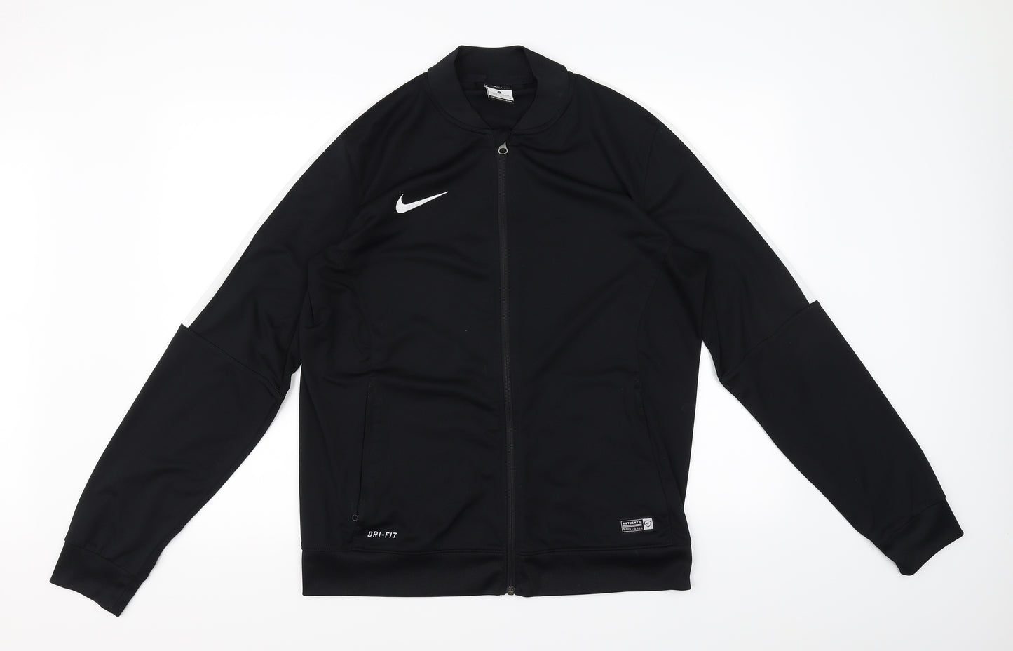 Nike  Mens Black   Full Zip Jumper Size L