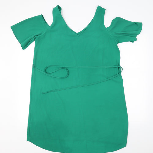 Papaya Womens Green   Basic Blouse Size 14