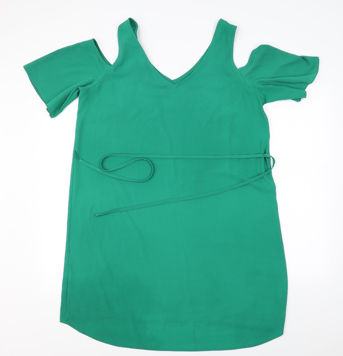Papaya Womens Green   Basic Blouse Size 14