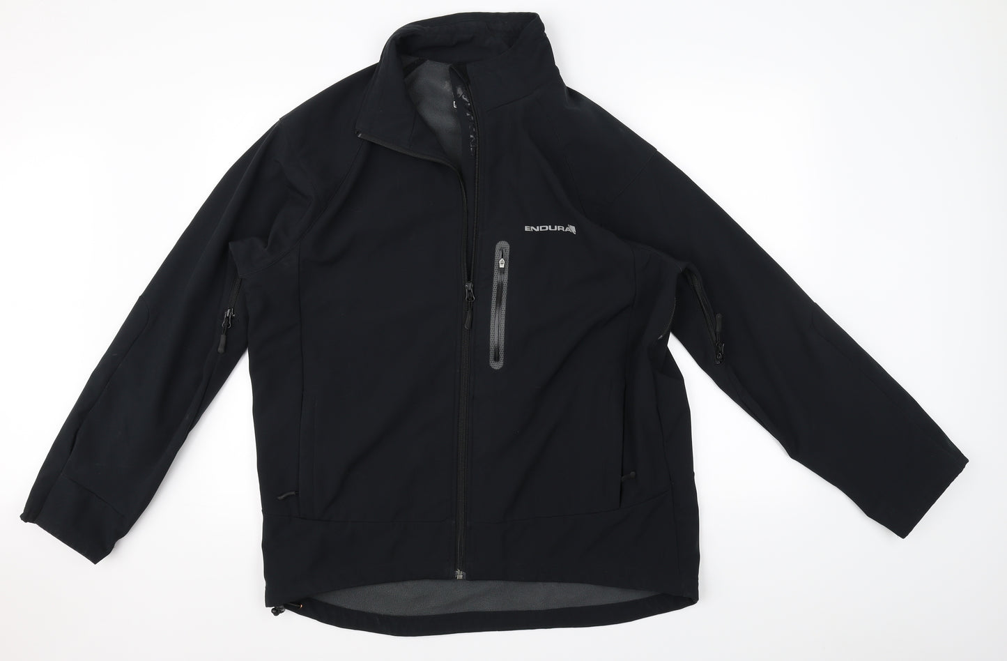 Endura Mens Black   Rain Coat Coat Size 2XL