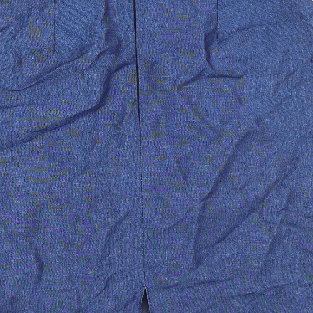 Your Sixth Sense Womens Blue   A-Line Skirt Size M