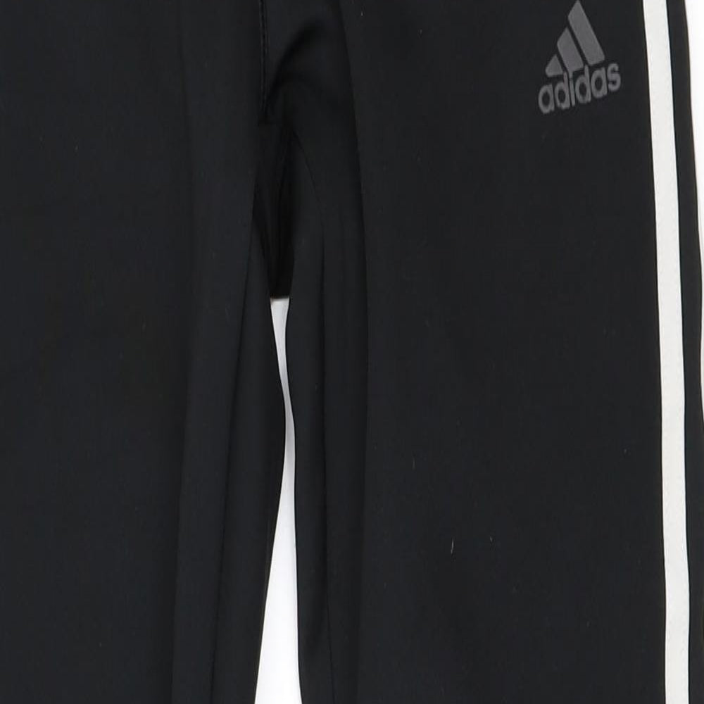 adidas Womens Black   Capri Leggings Size M L26 in