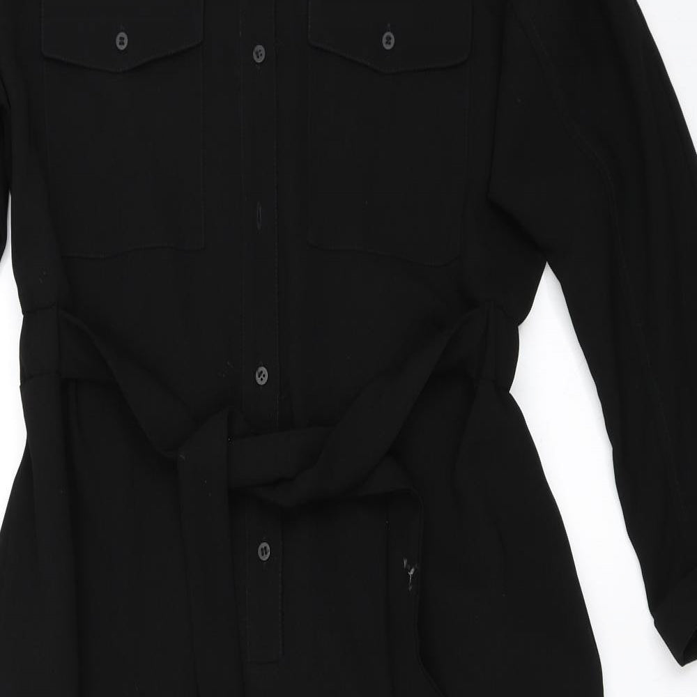 Whistles Womens Black   Jumpsuit One-Piece Size L