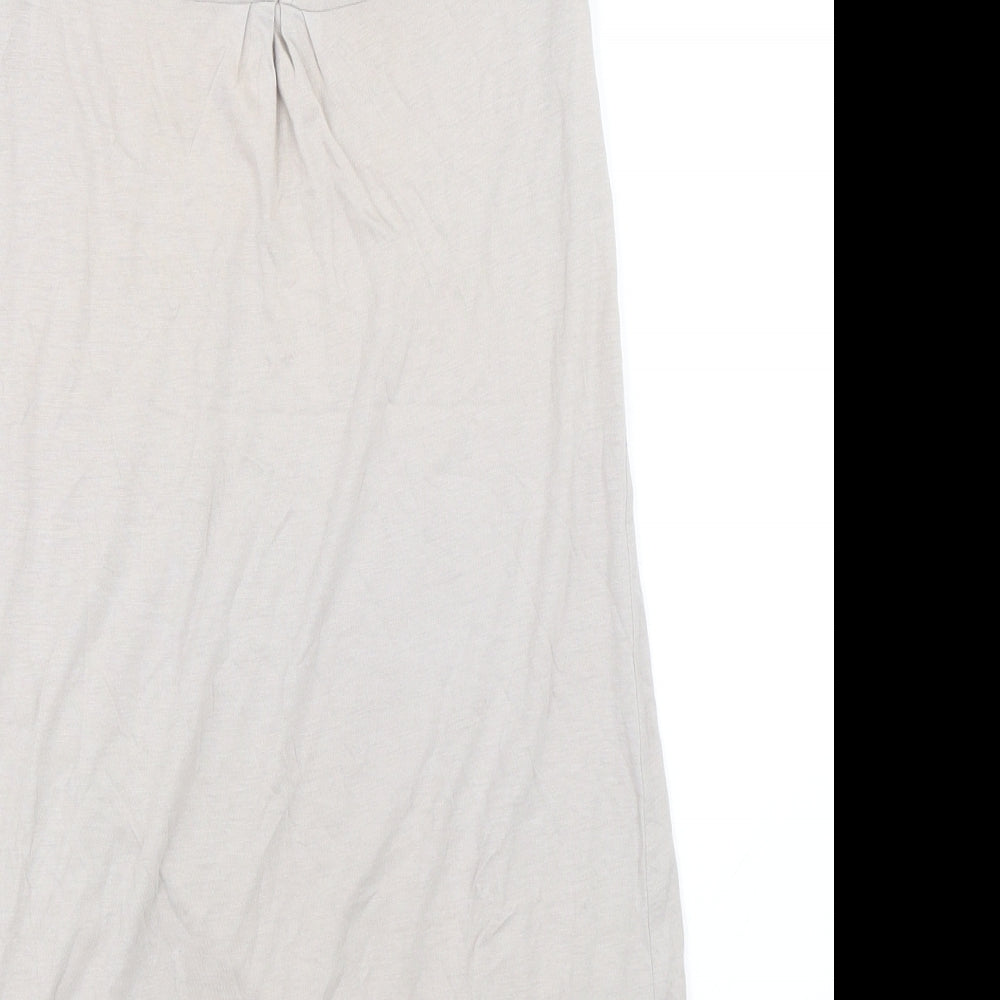 Oasis Womens Grey   Tank Dress  Size S