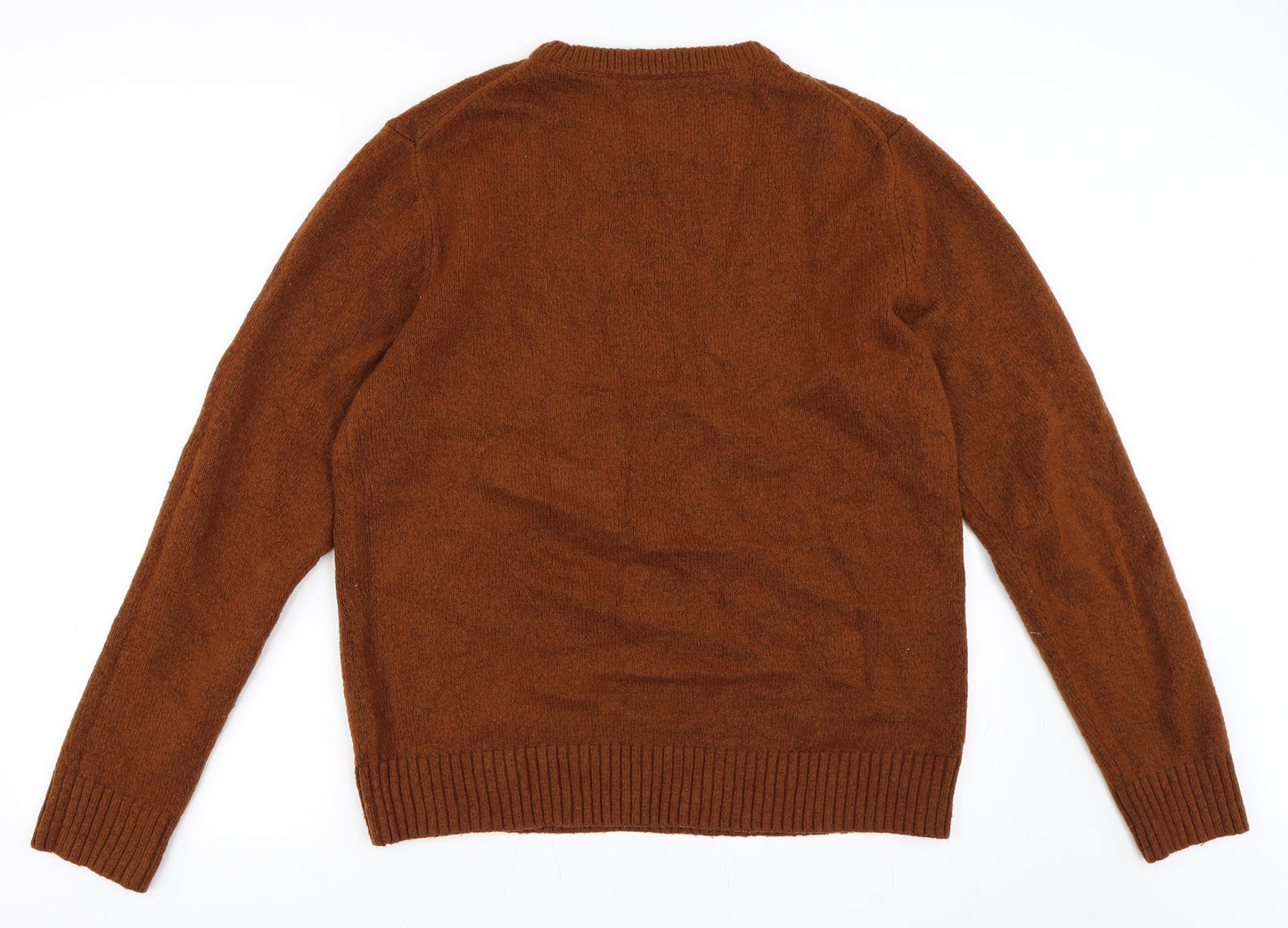 Preworn Womens Orange   Pullover Jumper Size L