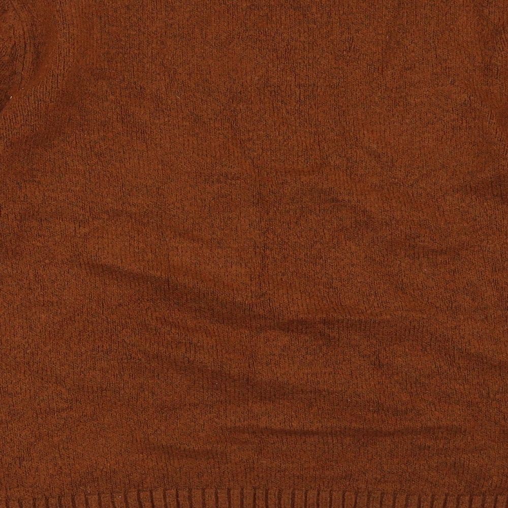 Preworn Womens Orange   Pullover Jumper Size L