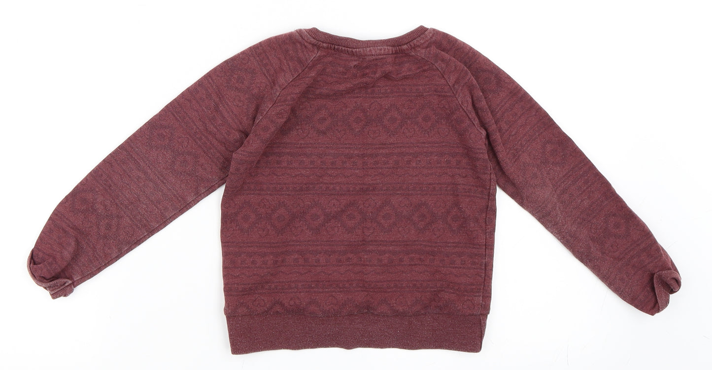 F&F Girls Purple   Pullover Sweatshirt Size 2-3 Years