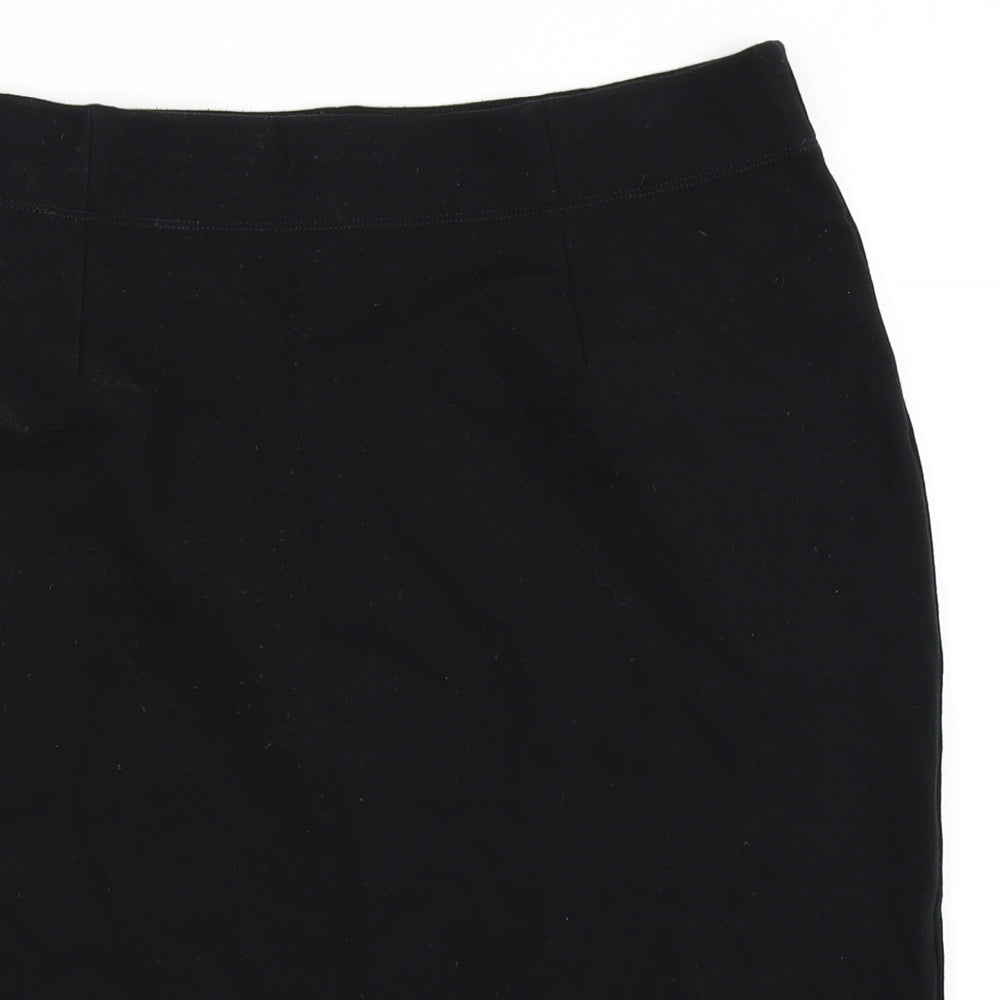 Eileen Fisher Womens Black   Straight & Pencil Skirt Size L