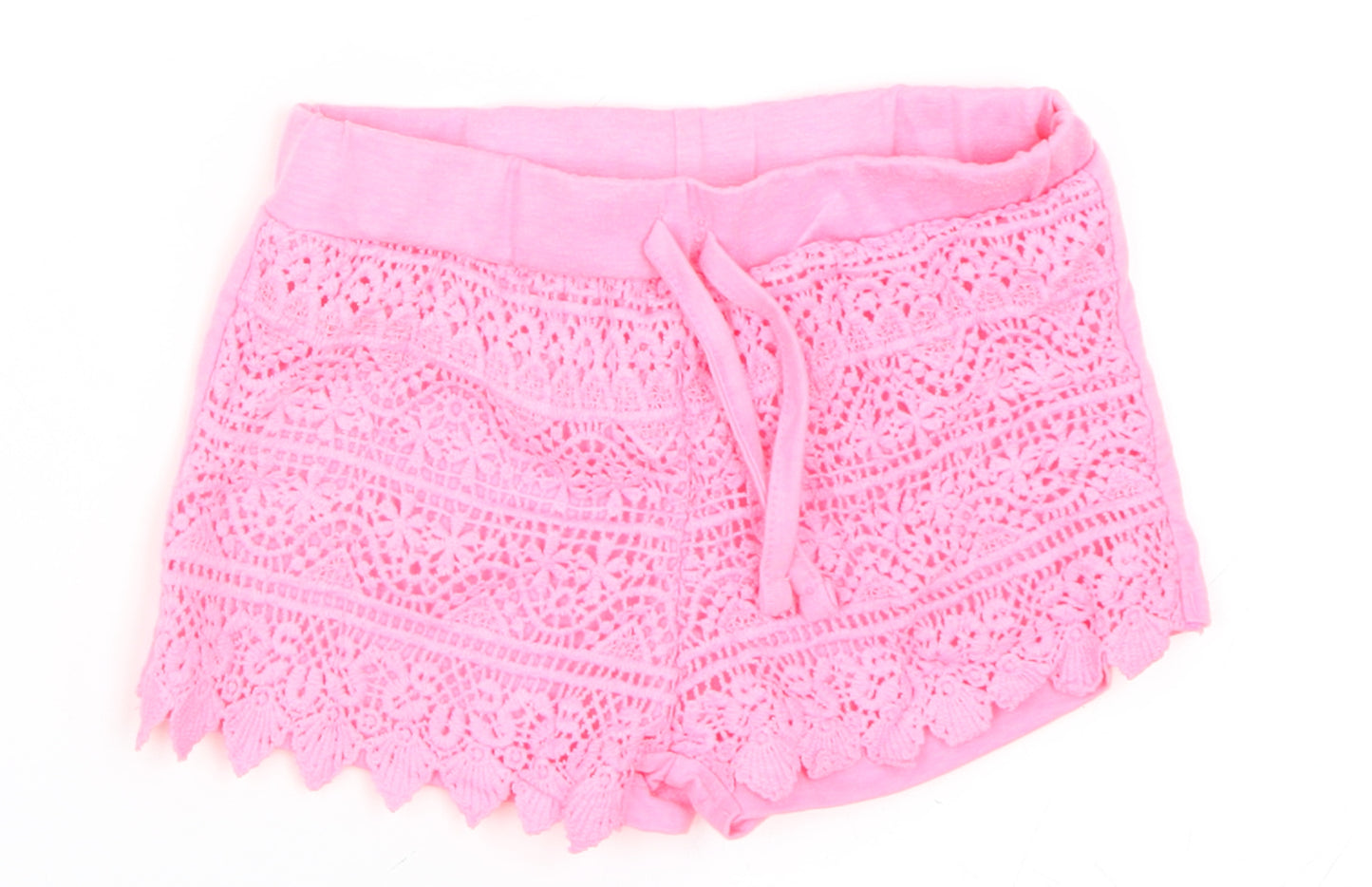 Primark Girls Pink   Hot Pants Shorts Size 2-3 Years