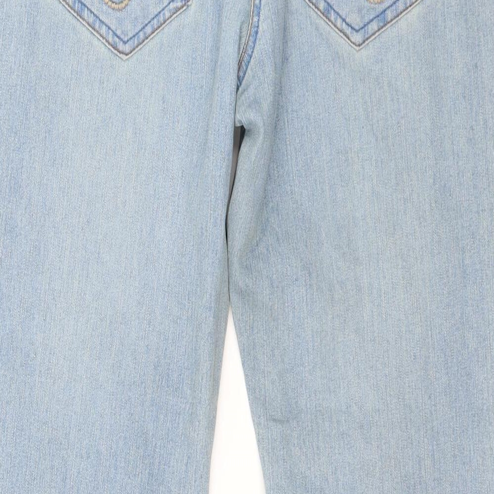 Cherokee Womens Blue  Denim Bootcut Jeans Size 8 L31 in