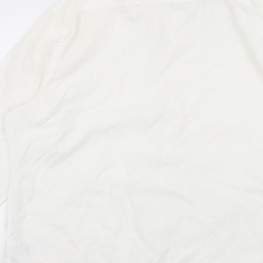 Jaeger Mens White    Dress Shirt Size 17