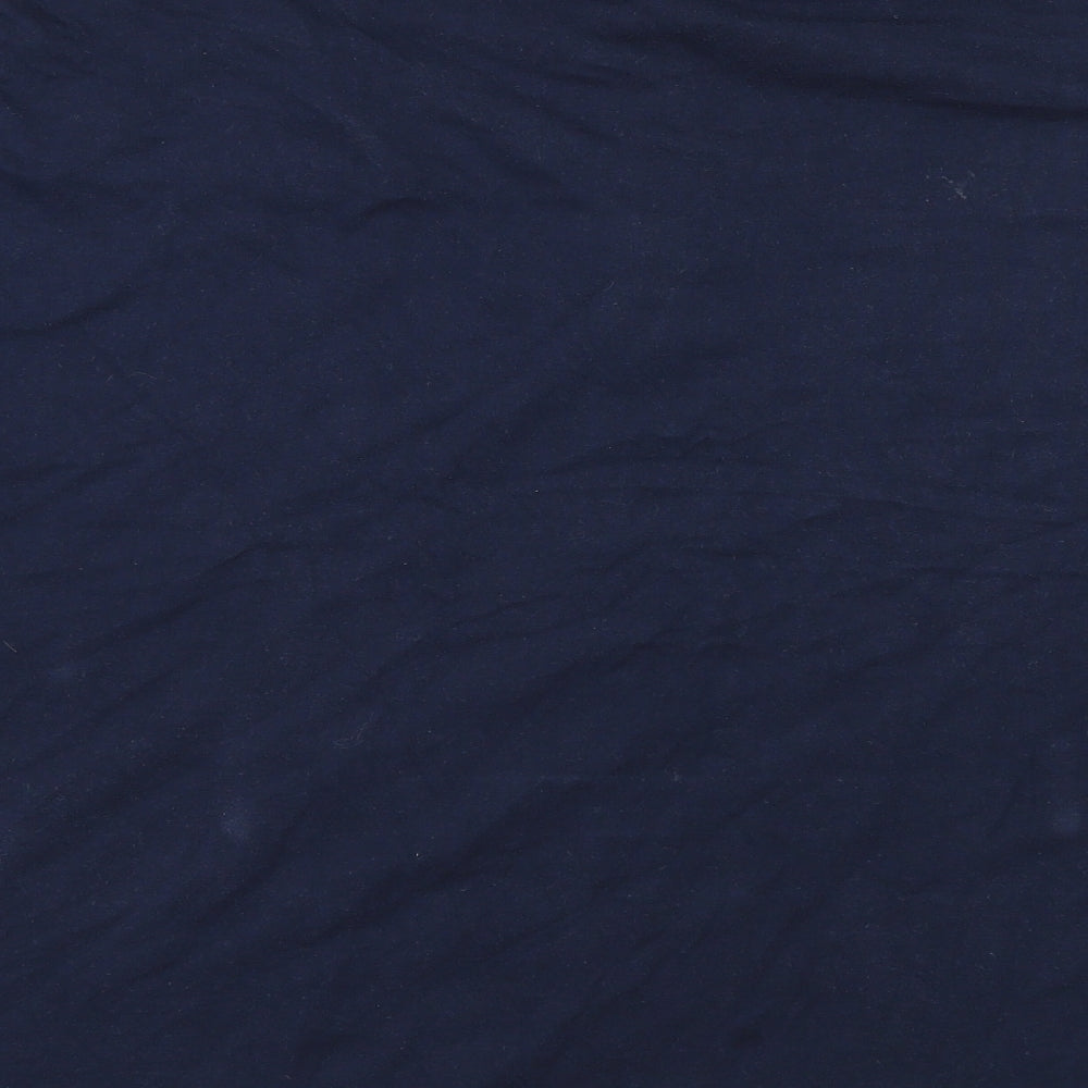 Jacamo Mens Blue Polka Dot Jersey  Polo Size XL