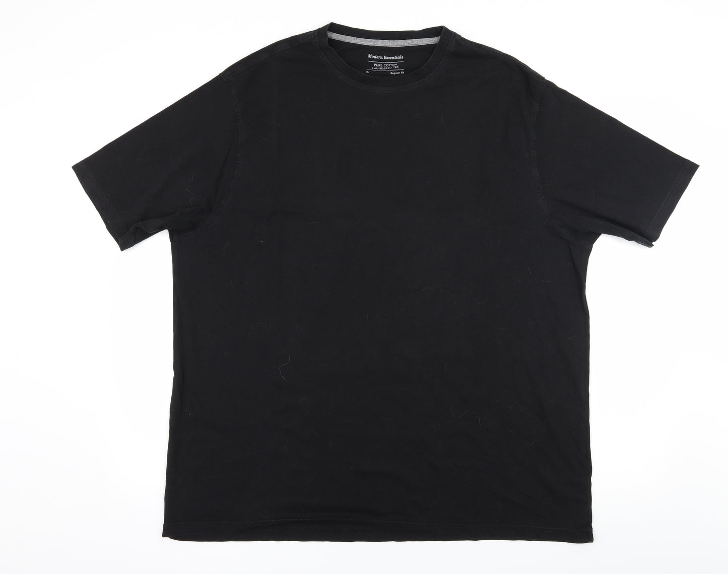 Marks and Spencer Mens Black  Jersey  T-Shirt Size XL