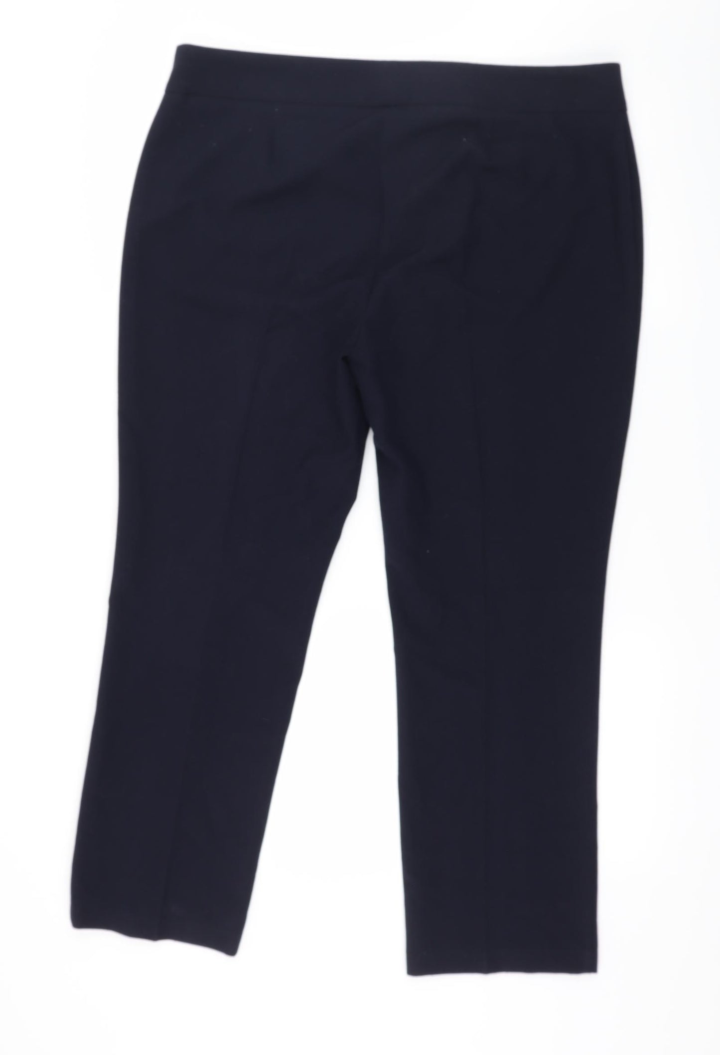 Marks and Spencer Womens Blue   Trousers  Size 16 L27 in