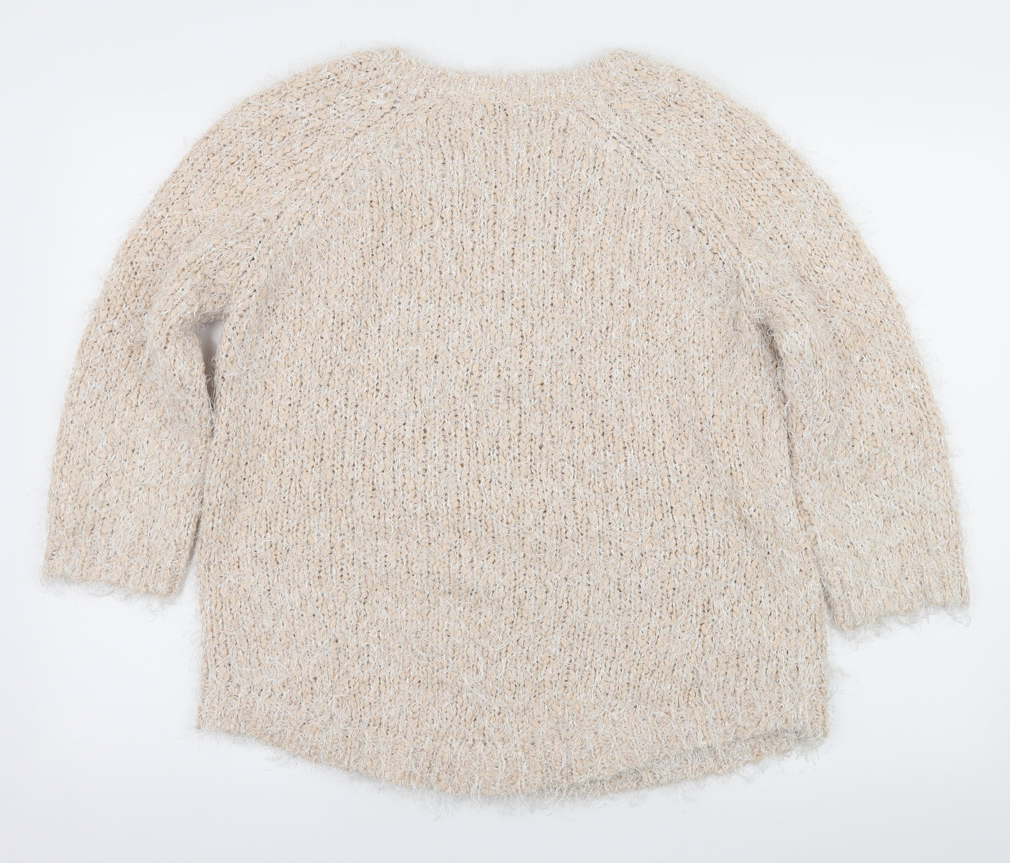 David Emanuel Womens Pink  Knit Pullover Jumper Size M