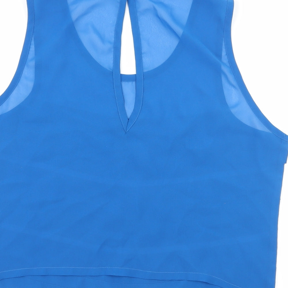 Innocence Womens Blue   Basic Blouse Size 12