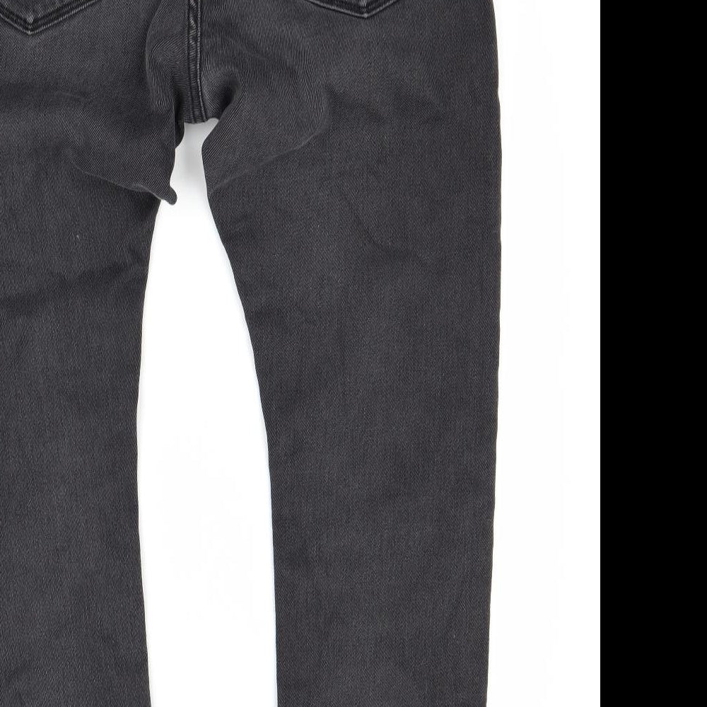 Marks and Spencer Mens Black  Denim Skinny Jeans Size 38 L29 in