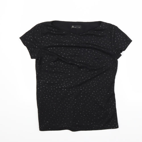 BHS Womens Black   Basic Blouse Size 12