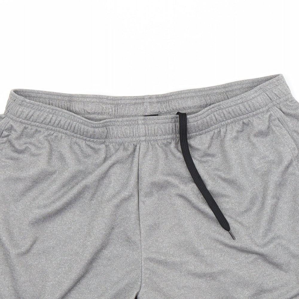 Crivit Mens Grey   Sweat Shorts Size L