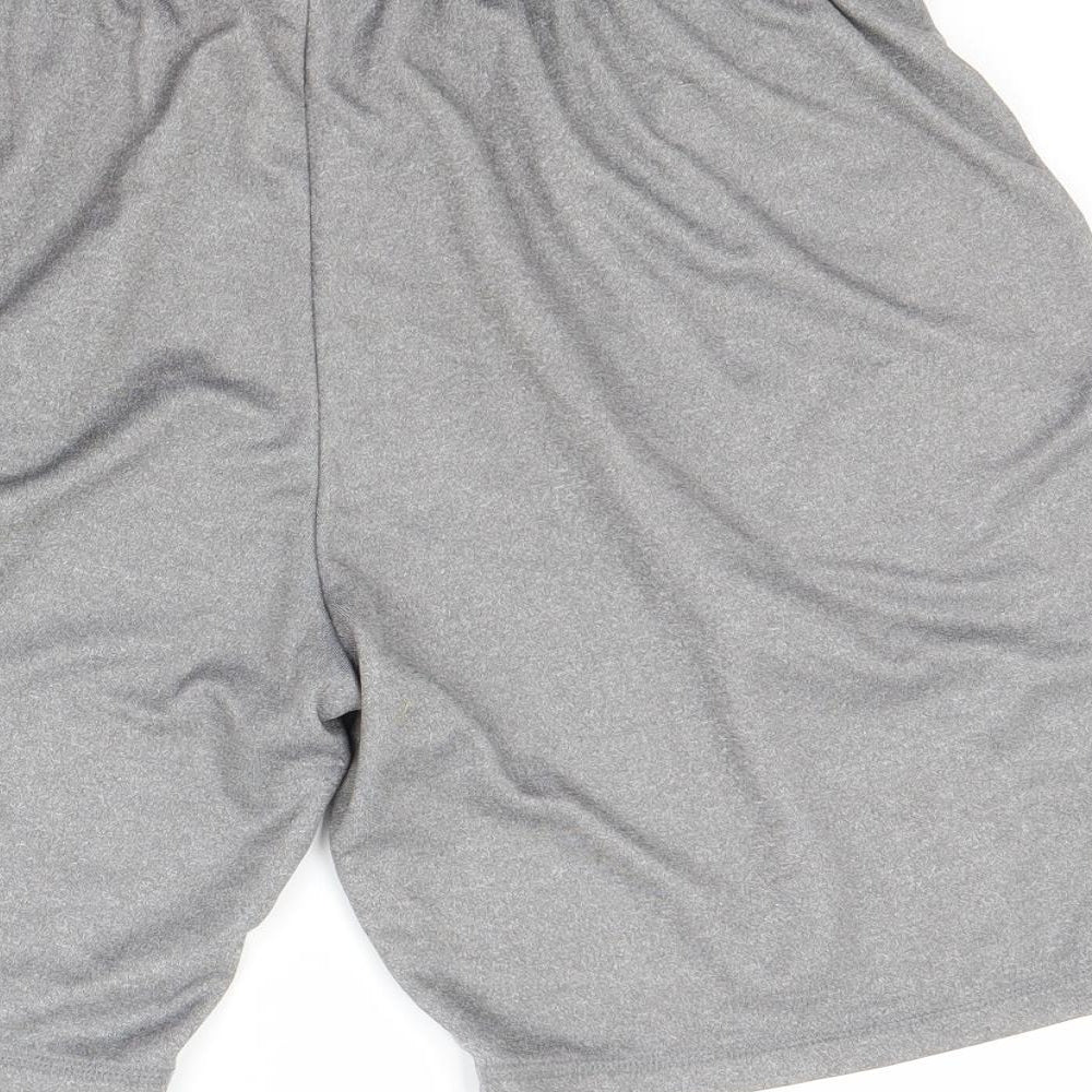 Crivit Mens Grey   Sweat Shorts Size L