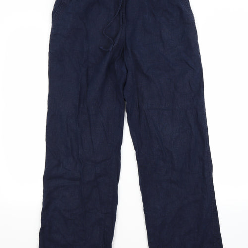 NEXT Womens Blue   Trousers  Size 12 L28 in